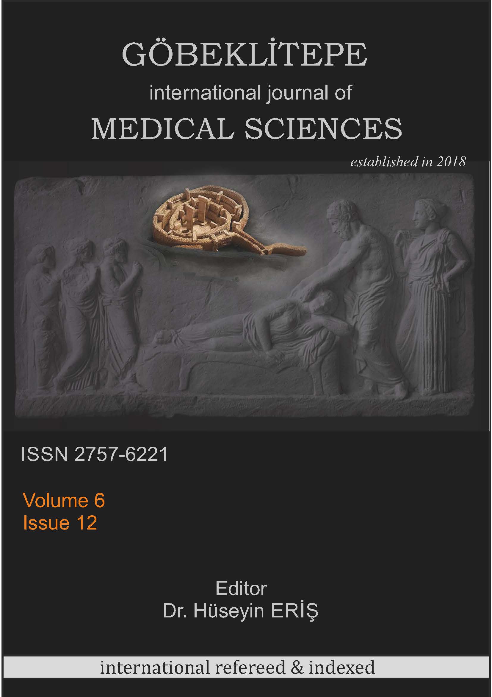 					Cilt 6 Sayı 12 (2023): Göbeklitepe Sağlık Bilimleri Dergisi Gör
				